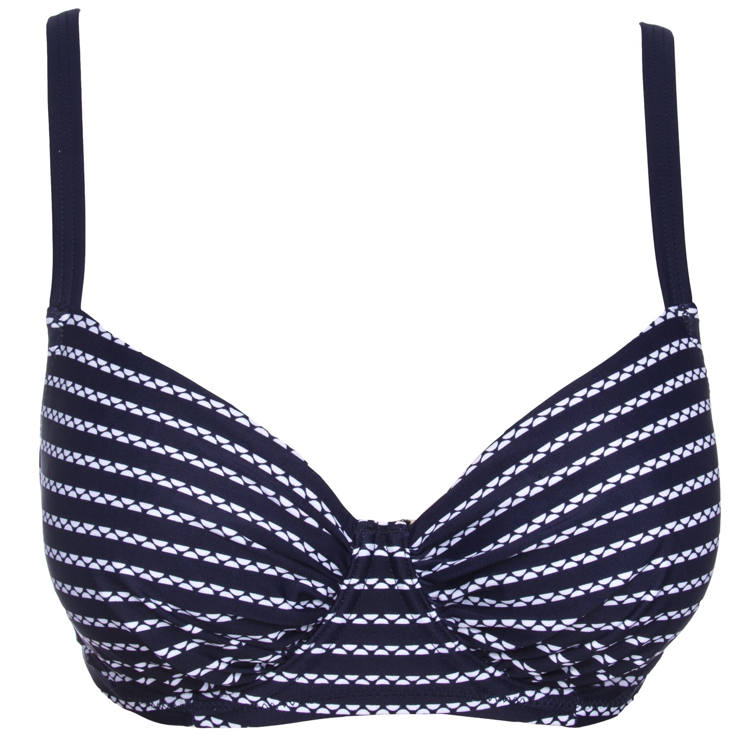 Damella Navy Stripe Bikini Underwire Bra Bügel BH Bikinis