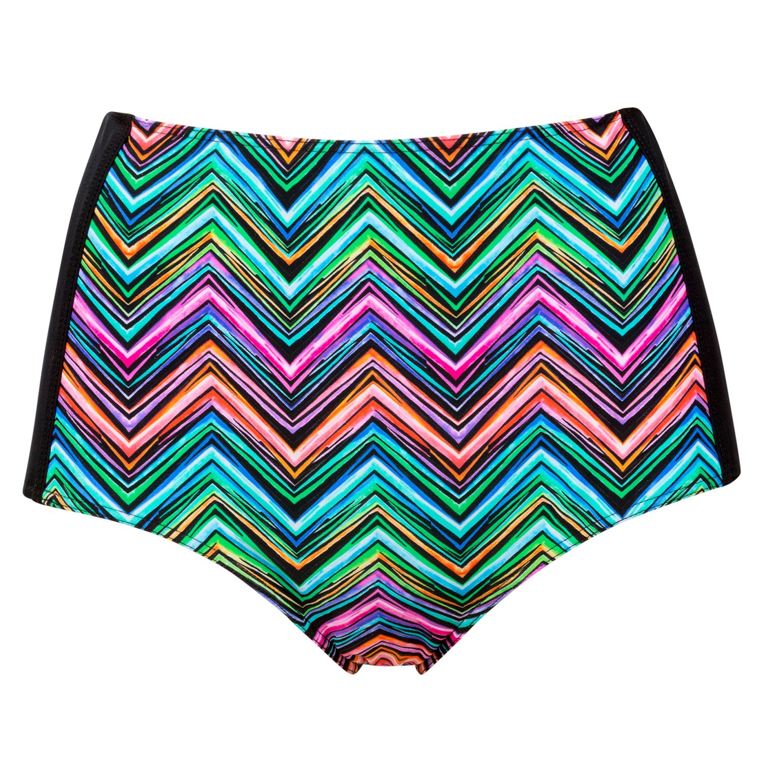 Trofe Zig Zag Bikini Maxi Brief Maxi Bikini Unterteile Bademode