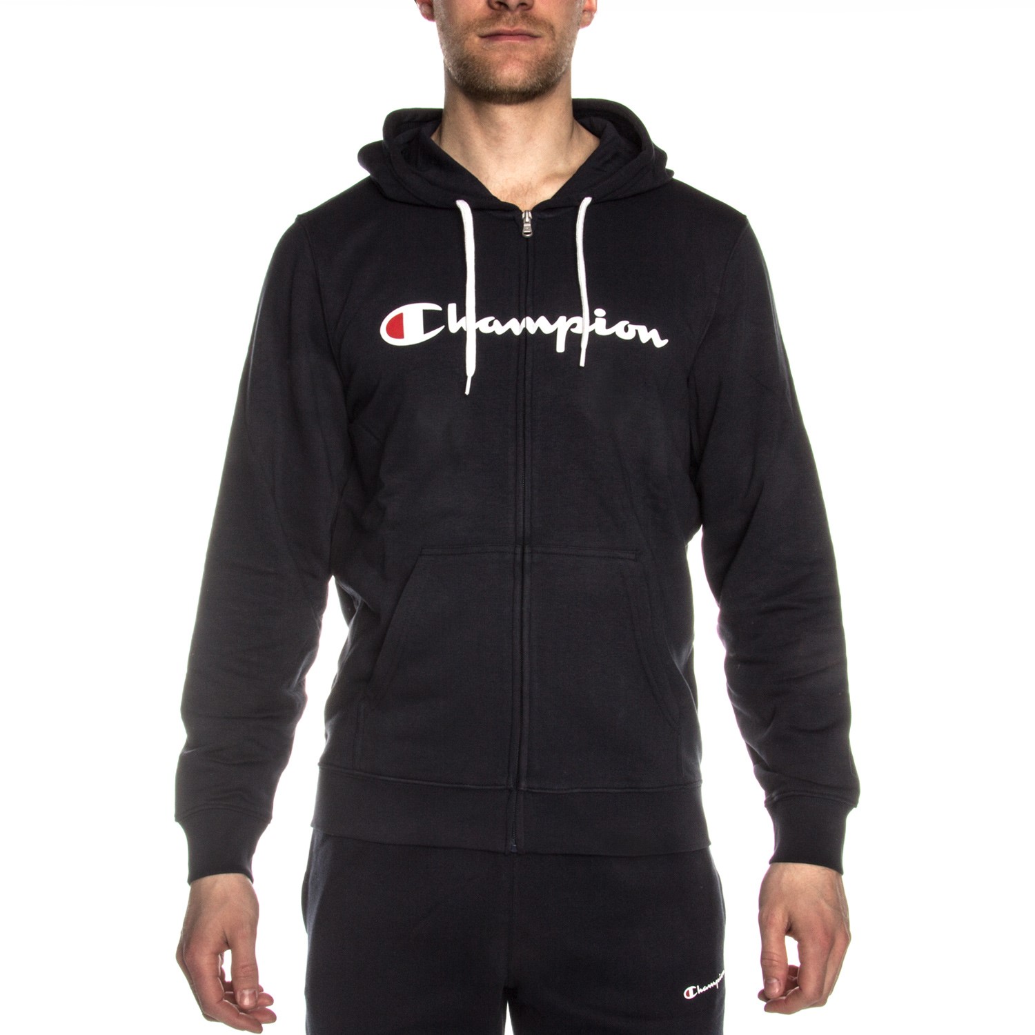 Champion Hooded Full Zip Sweatshirt