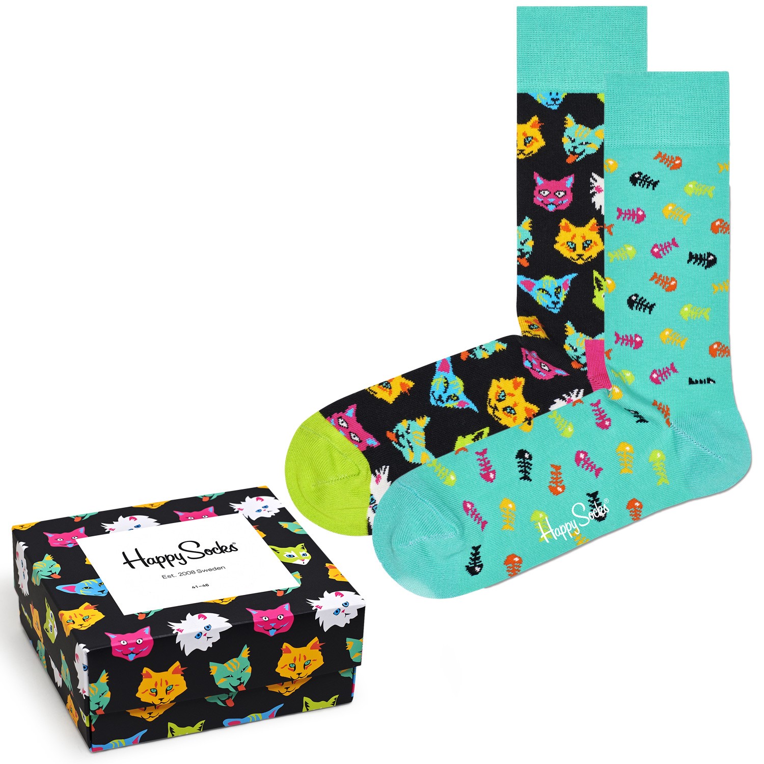 Happy Socks Cat Gift Box