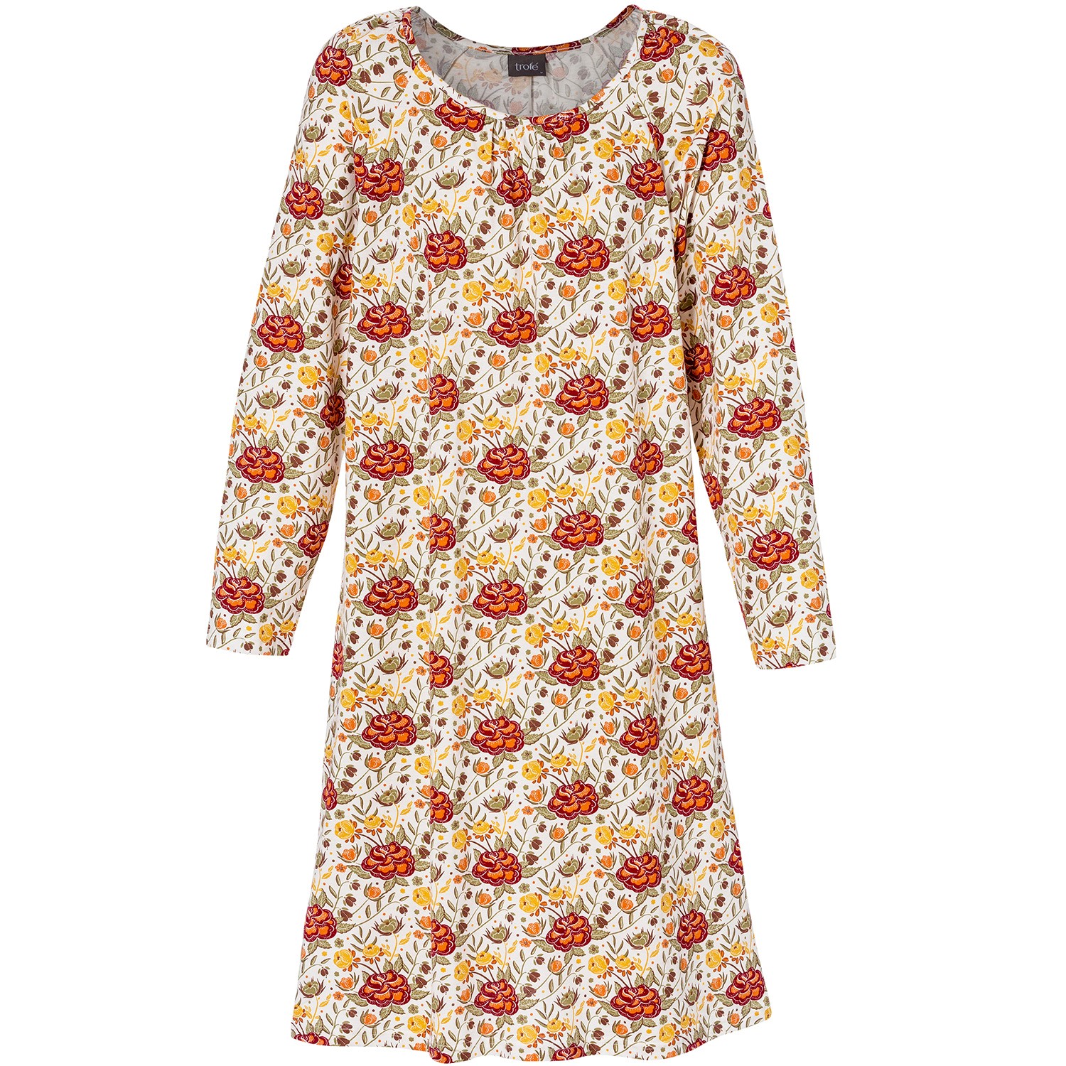 Trofe Autumn Flow Long Sleeve Nightdress