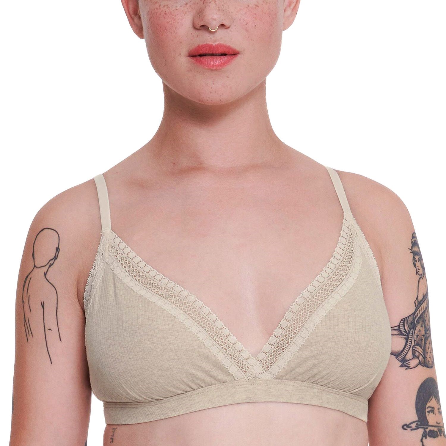 Sloggi GO Ribbed Lace Bralette