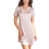 Lady Avenue Silk Jersey Nightgown