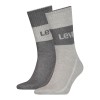 2-Pakning Levis Organic Cotton Crew Sock 