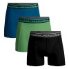 3-Pakning Muchachomalo Cotton Stretch Solid Color Boxer