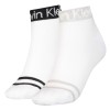 2-Pak Calvin Klein Logo Welt Quarter Socks 