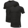 2-Pakkaus Adidas Active Flex Cotton 3 Stripes V-Neck T-Shirt