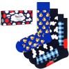 4-Pakning Happy Socks My Favourite Blues Socks Gift Set