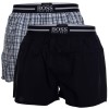 2-stuks verpakking BOSS Woven Boxer Shorts With Fly A