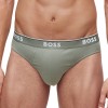3-Pakning BOSS Solid Cotton Power Brief