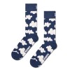 Happy Sock Cloudy Navy Sock 