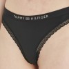 Tommy Hilfiger Tonal Logo Lace Thong