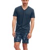 Blauw patroon