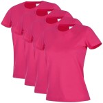 4-stuks verpakking Stedman Classic Women T-shirt