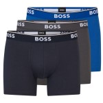 3-Pack BOSS Cotton Stretch Boxer Brief Long