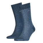 2-Pakkaus Tommy Hilfiger Men Sock Stripe