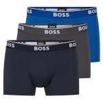 3-Pakkaus BOSS Cotton Stretch Trunks