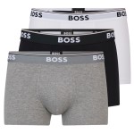 3-Pakkaus BOSS Cotton Stretch Trunks