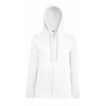 Fruit of the Loom Lady-Fit Hooded Sweat Jacket