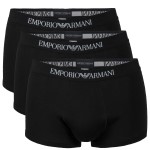 3-stuks verpakking Armani Pure Cotton Trunks