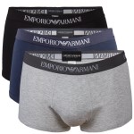 3-stuks verpakking Armani Pure Cotton Trunks