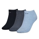 3-er-Pack Calvin Klein Chloe Cotton CK Logo Liner Socks