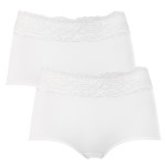 2-er-Pack Trofe Lace Trimmed Maxi Briefs