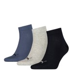 3-Pak Puma Quarter Socks