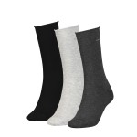 3-Pack Calvin Klein Emma Roll Top Crew Socks