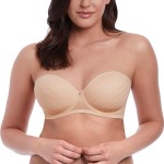 Freya Cameo Deco Strapless Moulded Bra