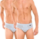 2-Pakning Schiesser Essentials Sport Briefs With Fly