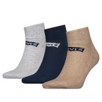 3-Pakkaus Levis Base Mid Cut Sock