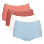 4-Pakning Sloggi Basic Plus Maxi Panty