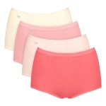 4-Pak Sloggi Basic Plus Maxi Panty