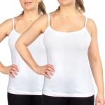 2-Pakning Calvin Klein One Cotton Camisole