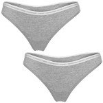 2-Pakkaus Calvin Klein One Cotton Stretch Thong 