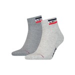 2-Pakning Levis Sport Mid Cut Sock