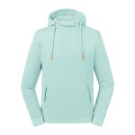 Russell Pure Organic High Collar Hooded Sweat