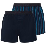 2-Pakkaus BOSS Woven Boxer Shorts With Fly