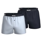2-Pakkaus BOSS Woven Boxer Shorts With Fly