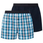 2-Pakkaus BOSS Woven Boxer Shorts With Fly