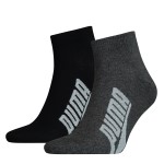 2-stuks verpakking Puma Lifestyle Quarter Sock