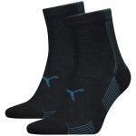 2-Pak Puma Rib Quarter Sock