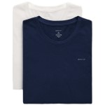 2-Pakning Gant Basic Crew Neck T-Shirt