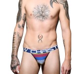 2-Pakkaus Andrew Christian Almost Naked Stripe Jock