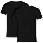 2-Pack Resteröds Bamboo Crew Neck Slim Fit