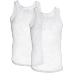 2-Pakning Resteröds Organic Cotton Net Singlet