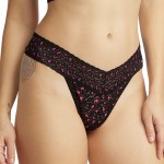 2-Pakkaus Hanky Panky Cross Dyed Leopard Original Rise Thong