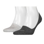 2-Pakkaus Calvin Klein Lucca No Show Sock