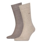 2-Pakning Calvin Klein Carter Casual Flat Knit Sock